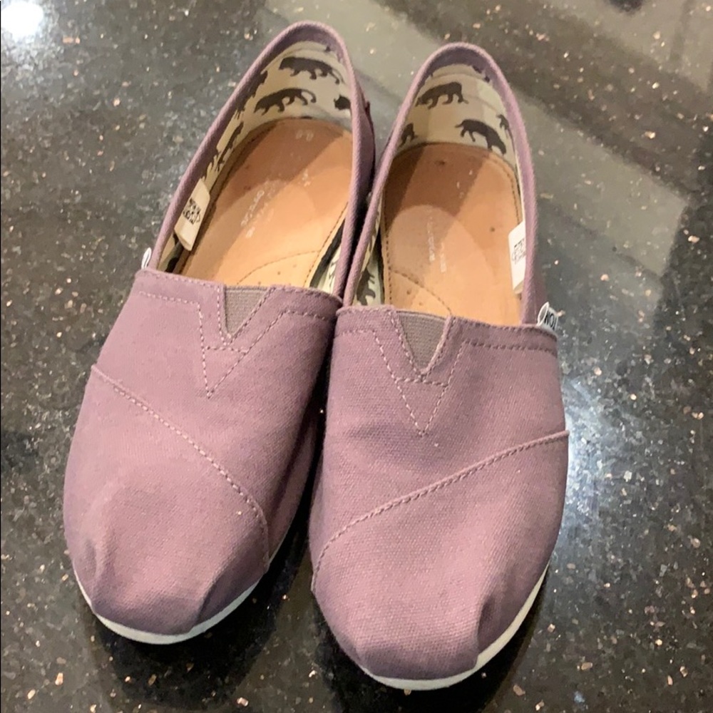 TOMS 8.5 Canvas Classic- Ash color